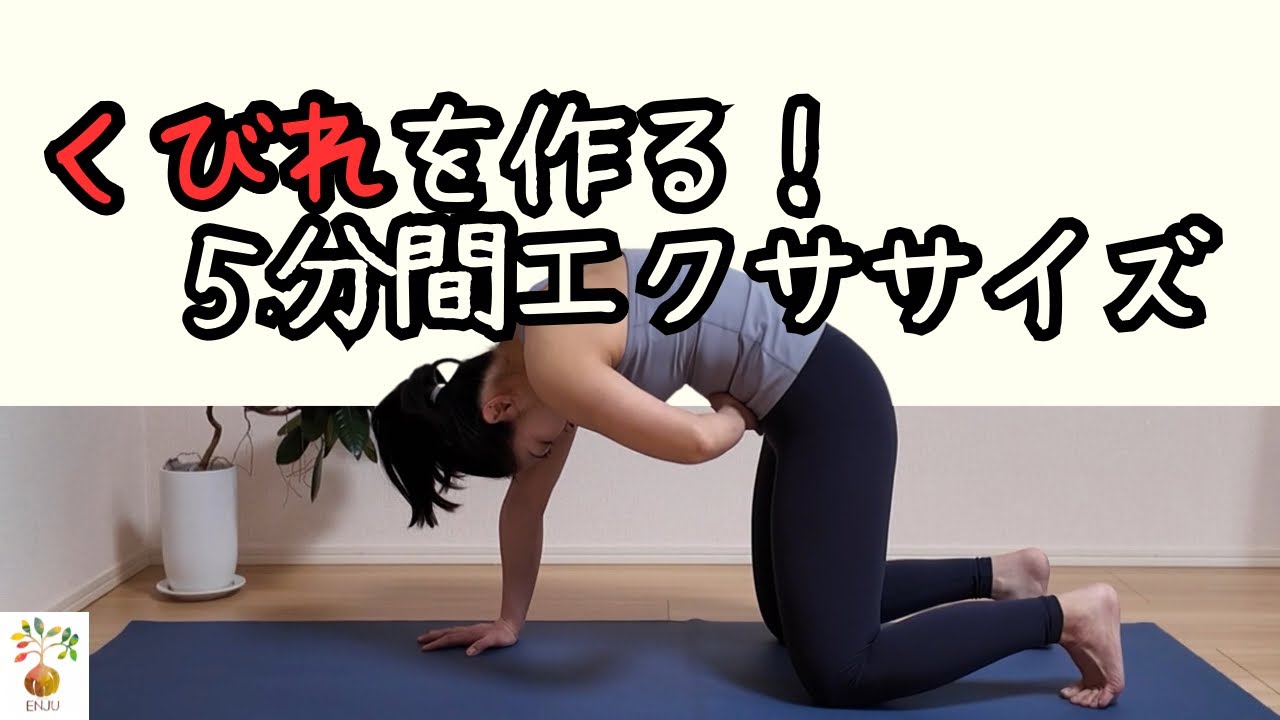 【くびれを作る！】5分間エクササイズ