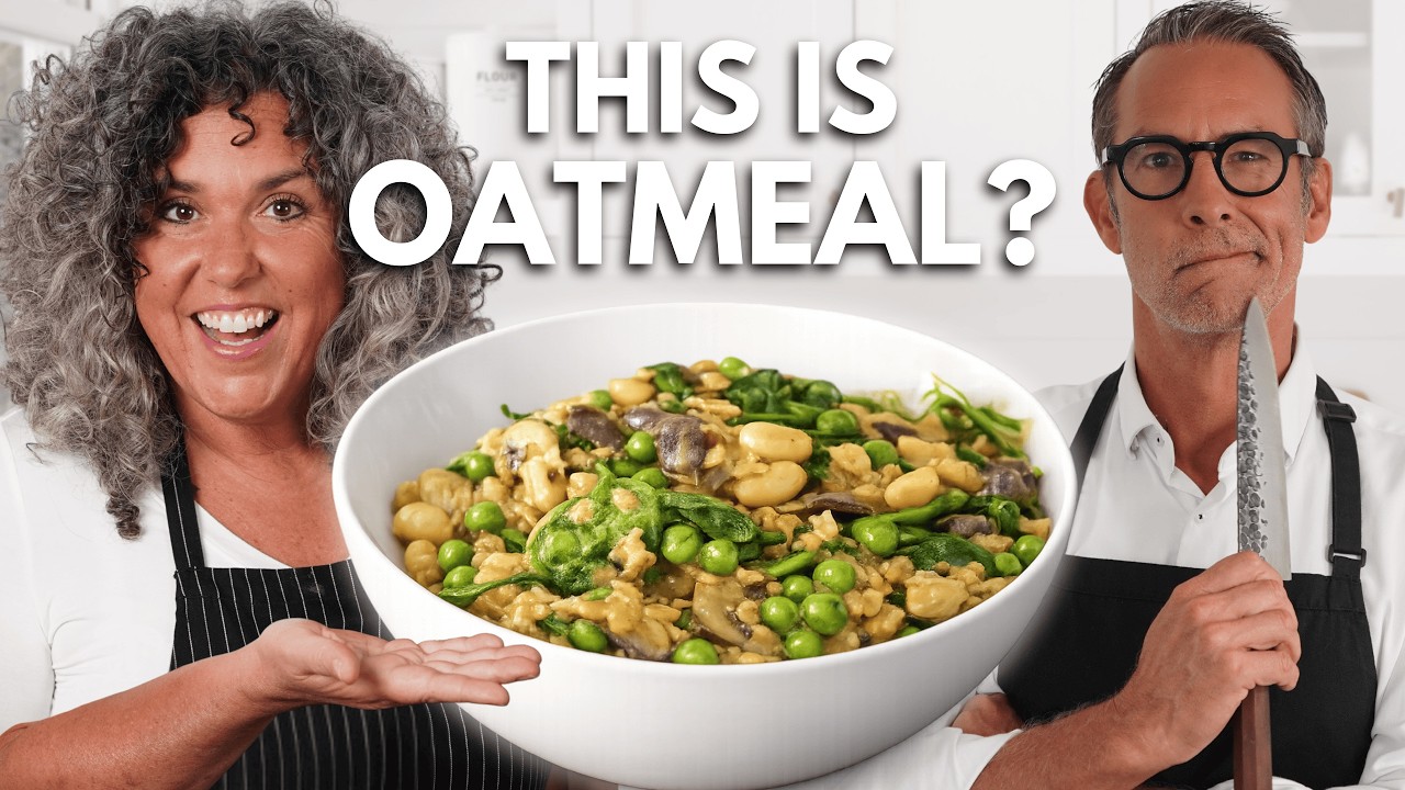 The Creamy Savory Oats You Didn’t Know You Were Missing (Fat-Free!)