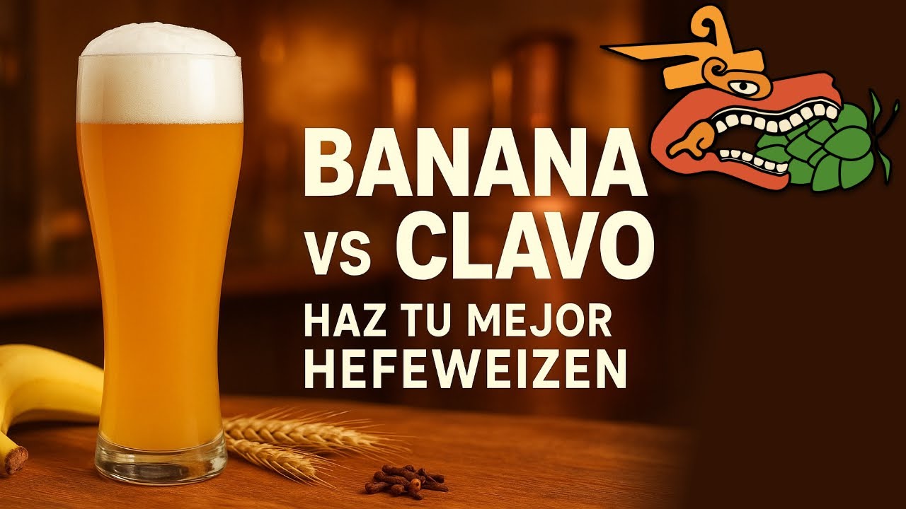 Secretos para hacer una auténtica Hefeweizen alemana en casa 🇩🇪🍺