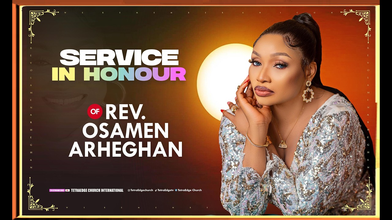 Service in honour of Rev Osamen Arheghan