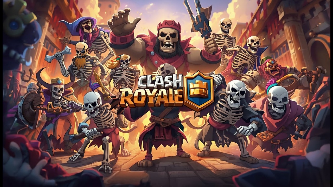 Can we win with SKELETONS ONLY in Clash Royale 2v2?! (CHALLENGE)