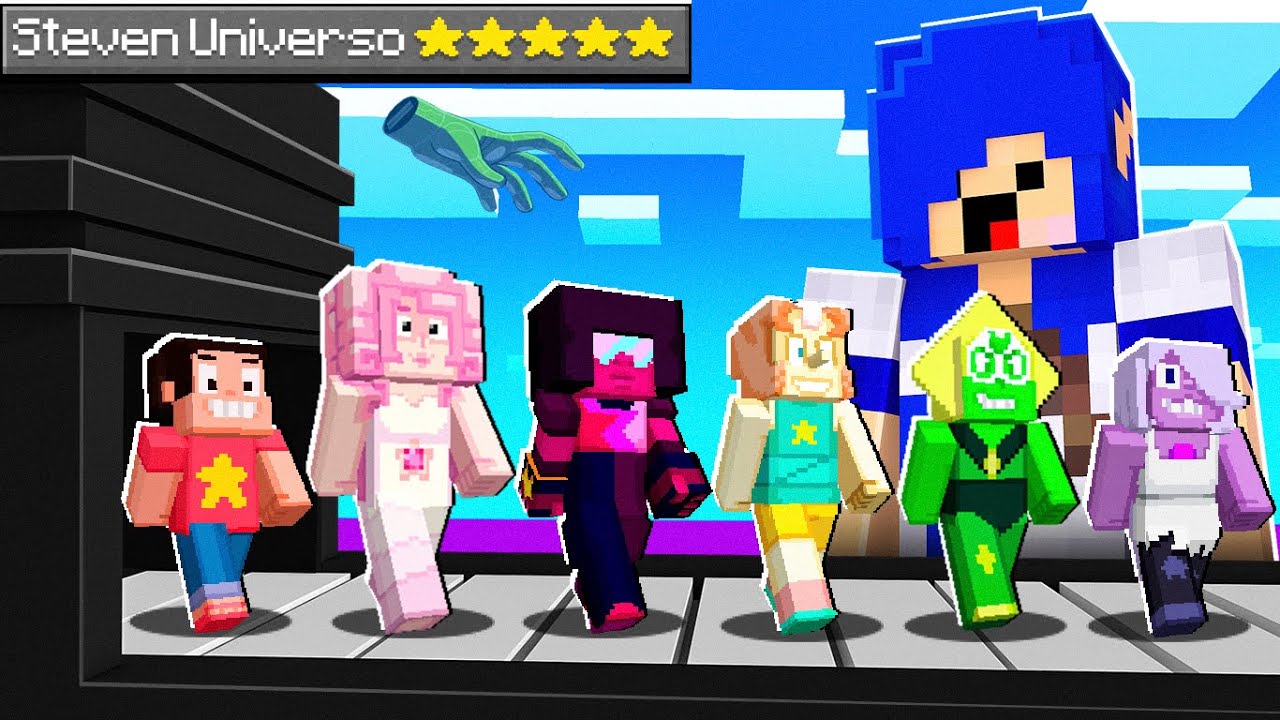 fiz uma Fábrica de Steven Universo Minecraft (TYCOON)