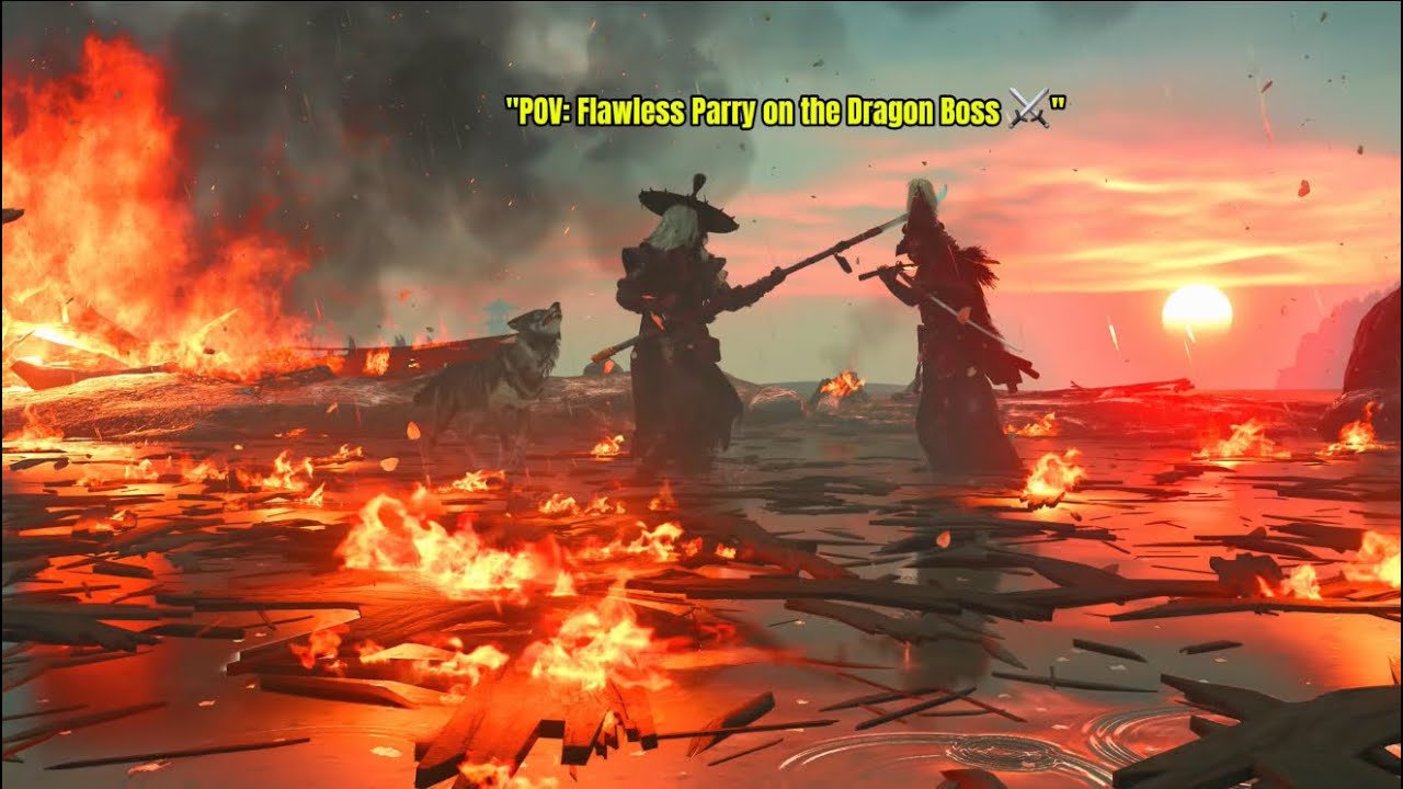 ATSU vs THE DRAGON: Cinematic Boss Fight (Ghost of Yotei)  #gaming #ghostofyotei #ps5 