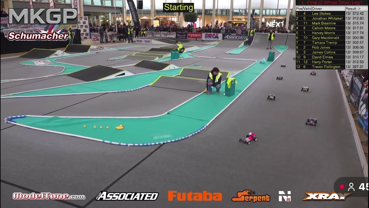 К означает Карнаж… Авария в гонках на радиоуправляемых машинках с элементами 💣