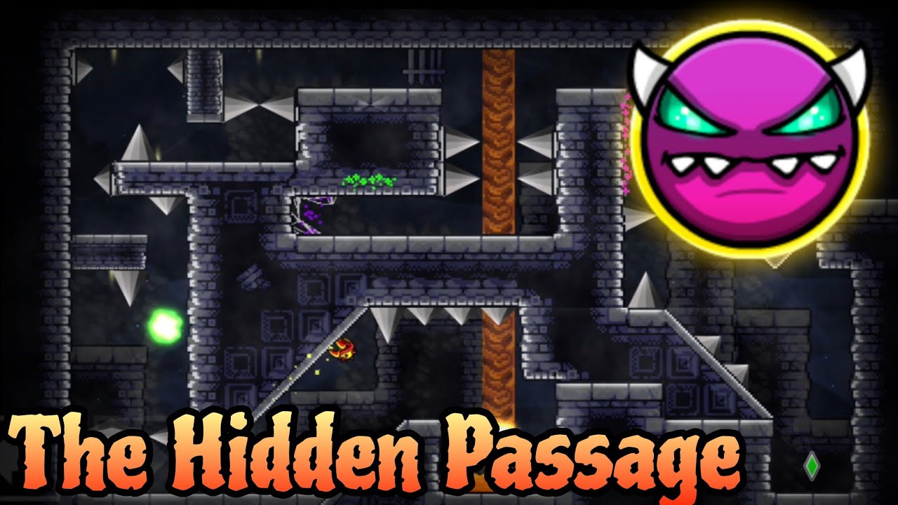 The Hidden Passage by Veno7 100% (Platformer Medium Demon) - Geometry Dash 2.2