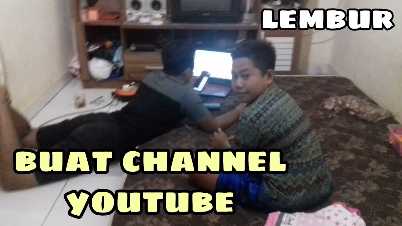 Lembur belajar youtube bareng Mas Sandy dan Bang rizal Channel | bajidot