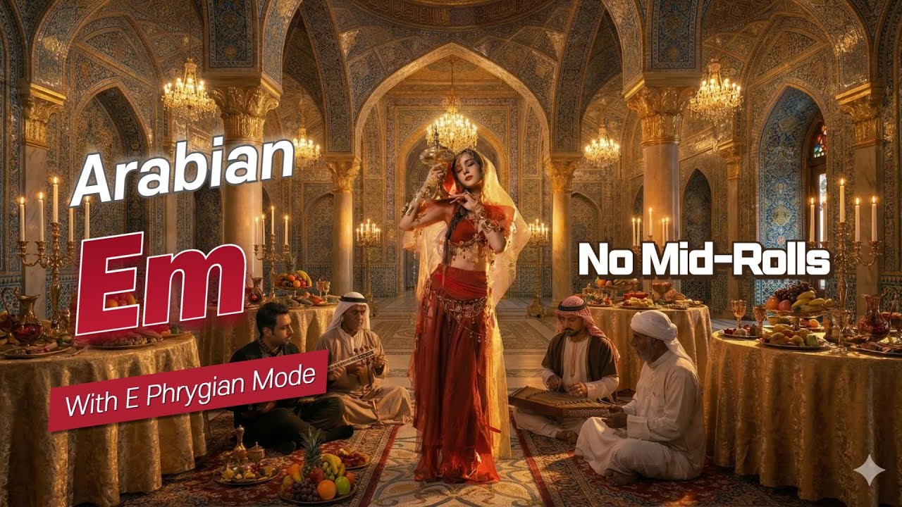 E Phrygian Guitar Backing Track | Dark Spanish & Arabian Style Jam