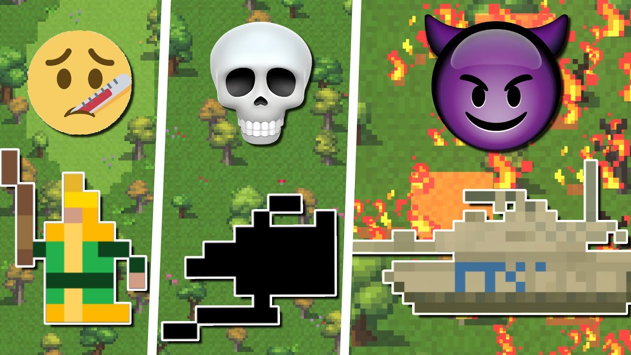 WorldBox But Whenever A King Dies They Turn Into A TANK!