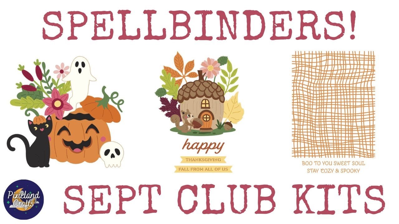 September 2025 Spellbinders Club Kits - Card Making & Die Cutting Inspiration