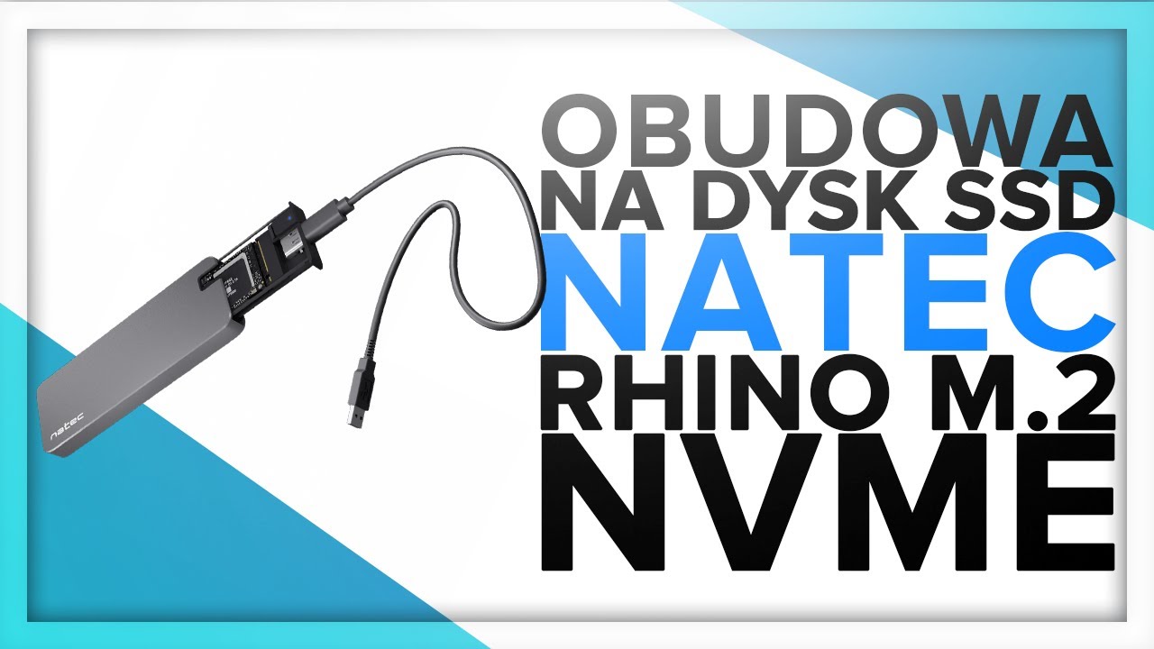 Natec RHINO M.2 NVMe - WYTRZYMAŁA OBUDOWA NA DYSK SSD M2 - natec-zone.com