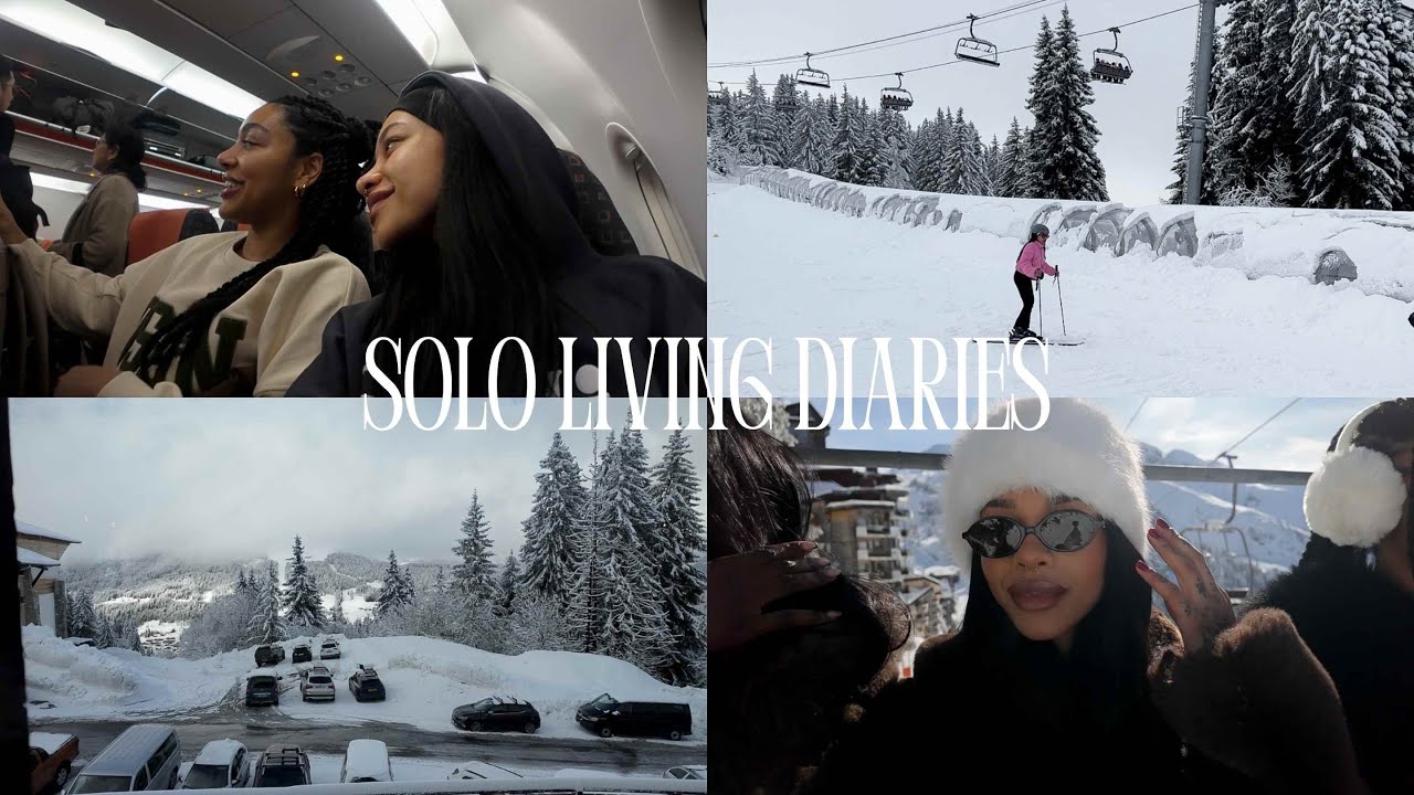 a cozy winter getaway in the french alps | SOLO LIVING DIARIES