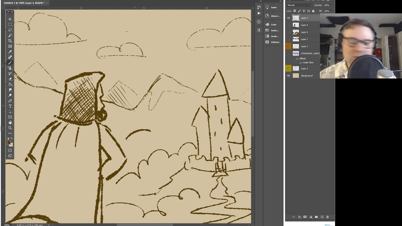 ATMOSPHERIC PERSPECTIVE - drawing 101 with Toren Atkinson