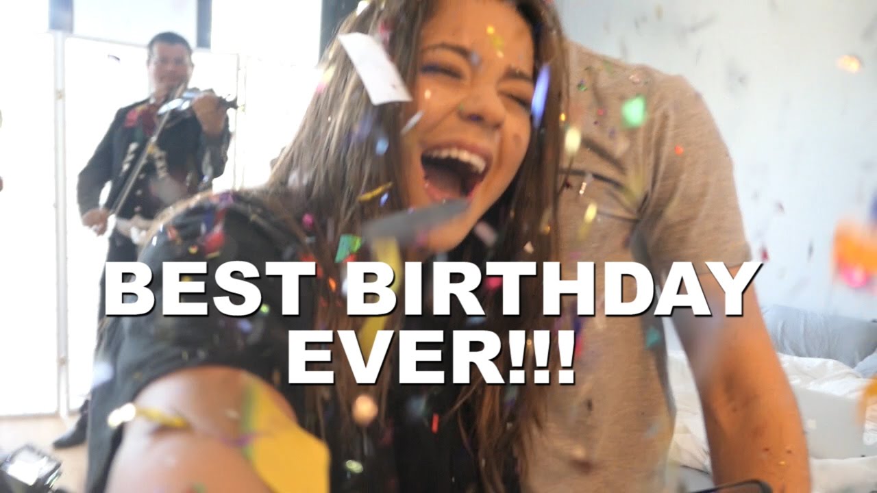 BEST BIRTHDAY EVER!!! (I CRIED)