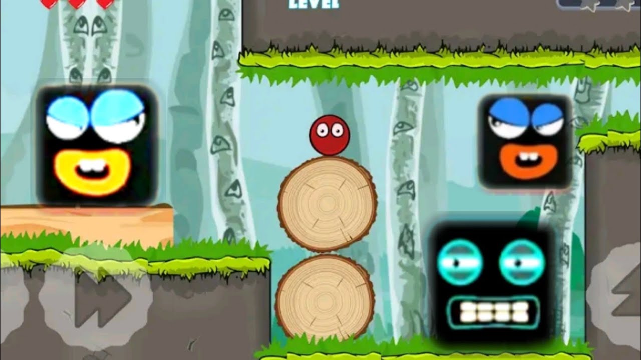 Bossy Ball 4 - Red Ball Gameplay - Boss Fight(Fast Speed Gameplay)