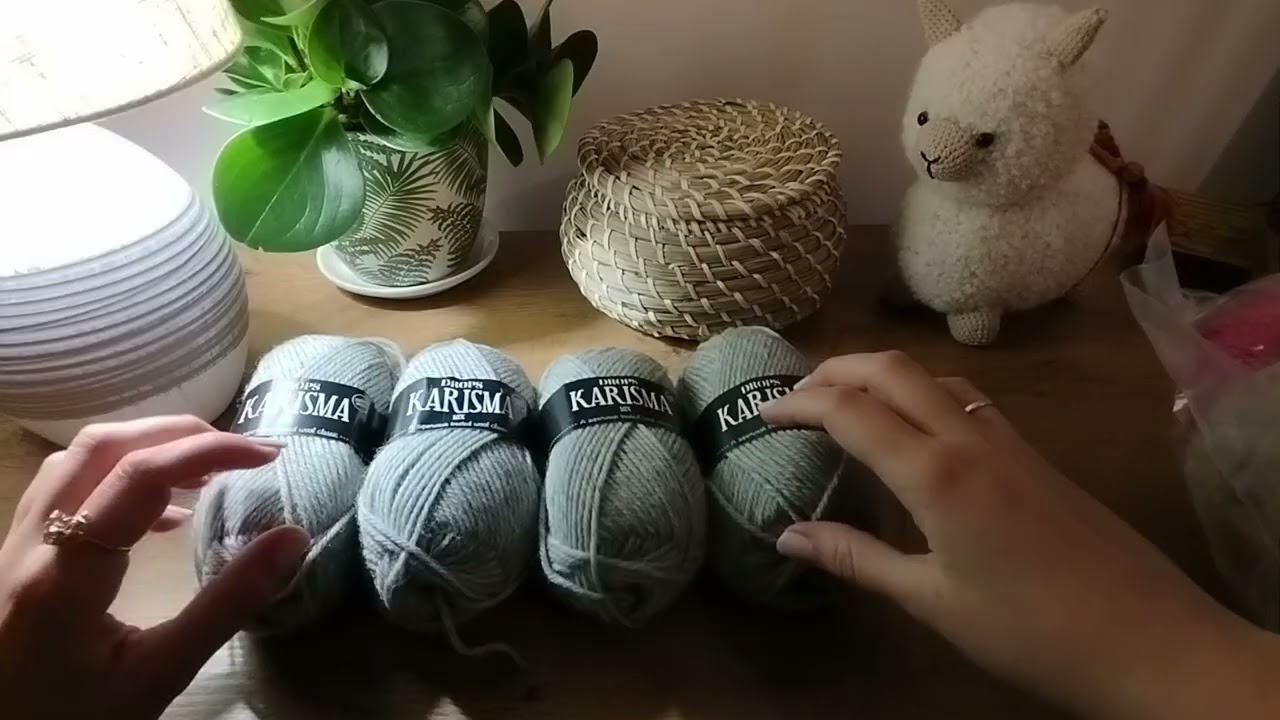 Whispered Yarn Haul 🧶 | Soft Tapping & Cozy Fibers ASMR