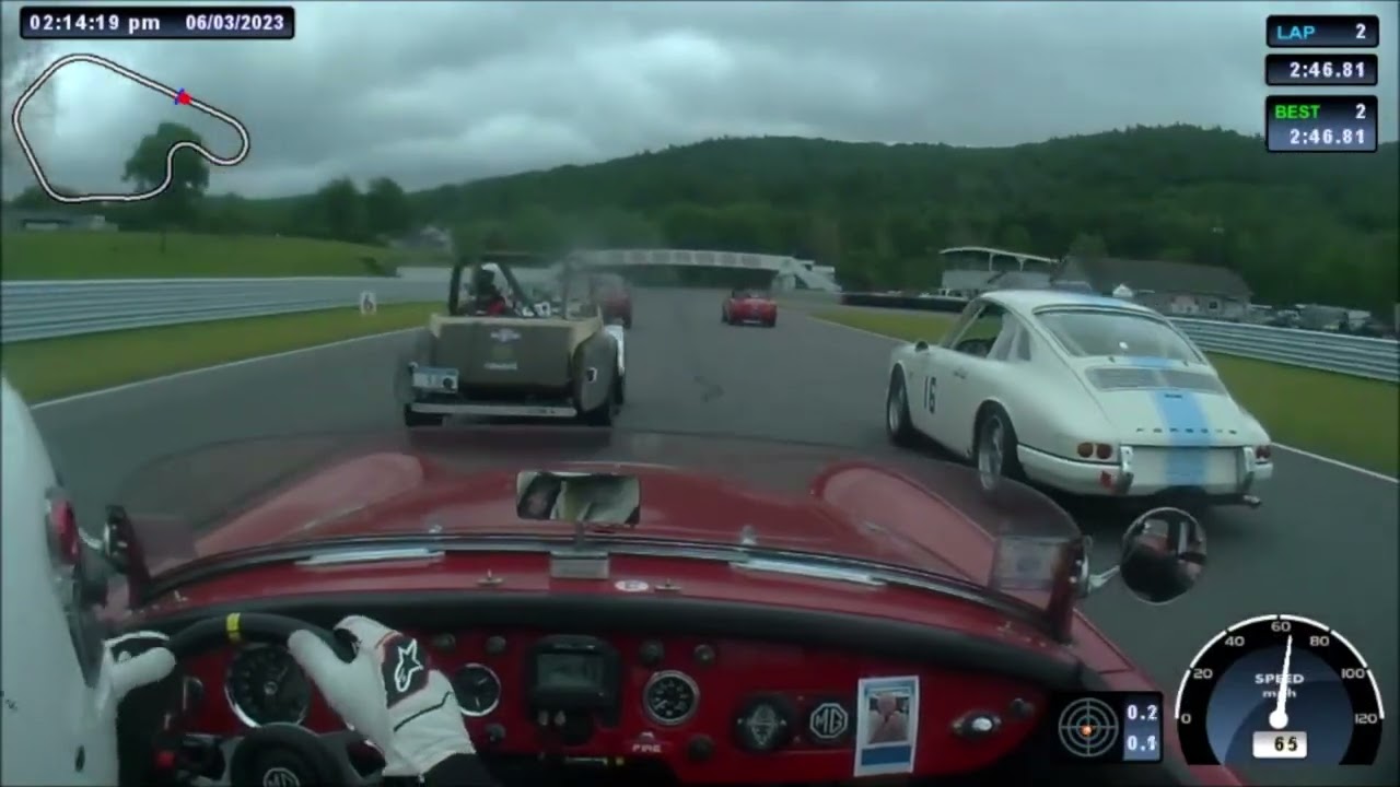 1967, 912 Race Car   Clips from the Track