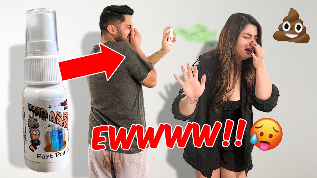 با اسپری گوز پردیس رو پرنک کردم 💨| خیلی خوشش اومد 🤣🤢