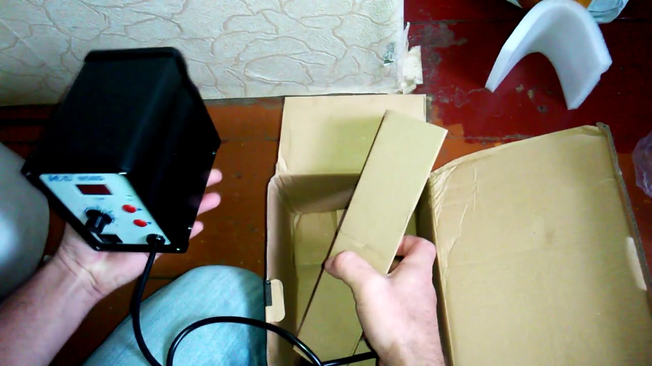 Распаковка демонтажной станции JCD 858D