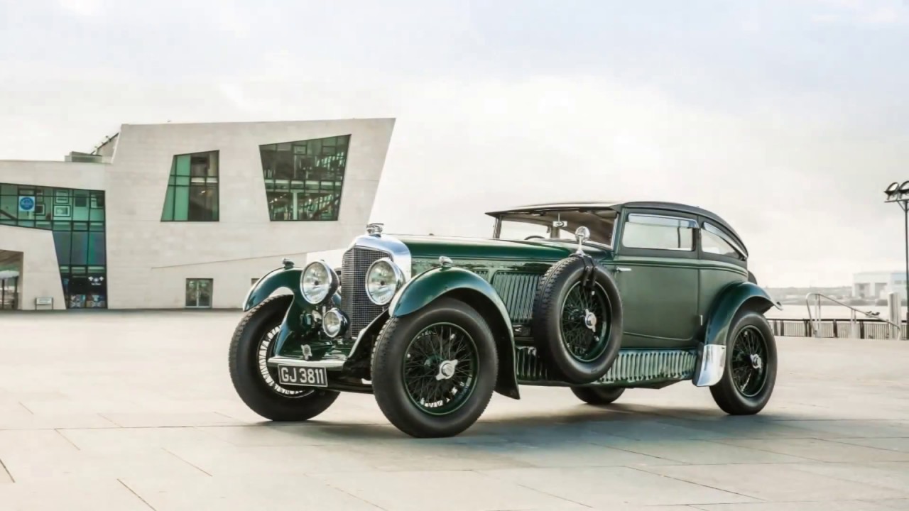 1930 Bentley Speed Six Blue Train Special by Gurney Nutting