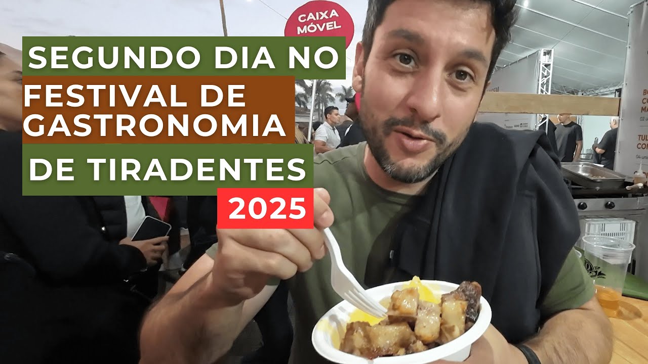 Festival de Gastronomia em Tiradentes 2025 | Segundo Dia no Santíssimo com Música e Comida Típica