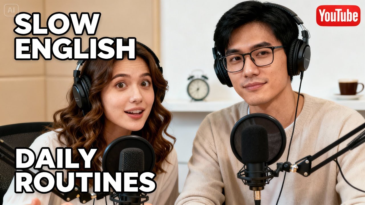 Learn English with Daily Routines | Slow & Natural English Conversation