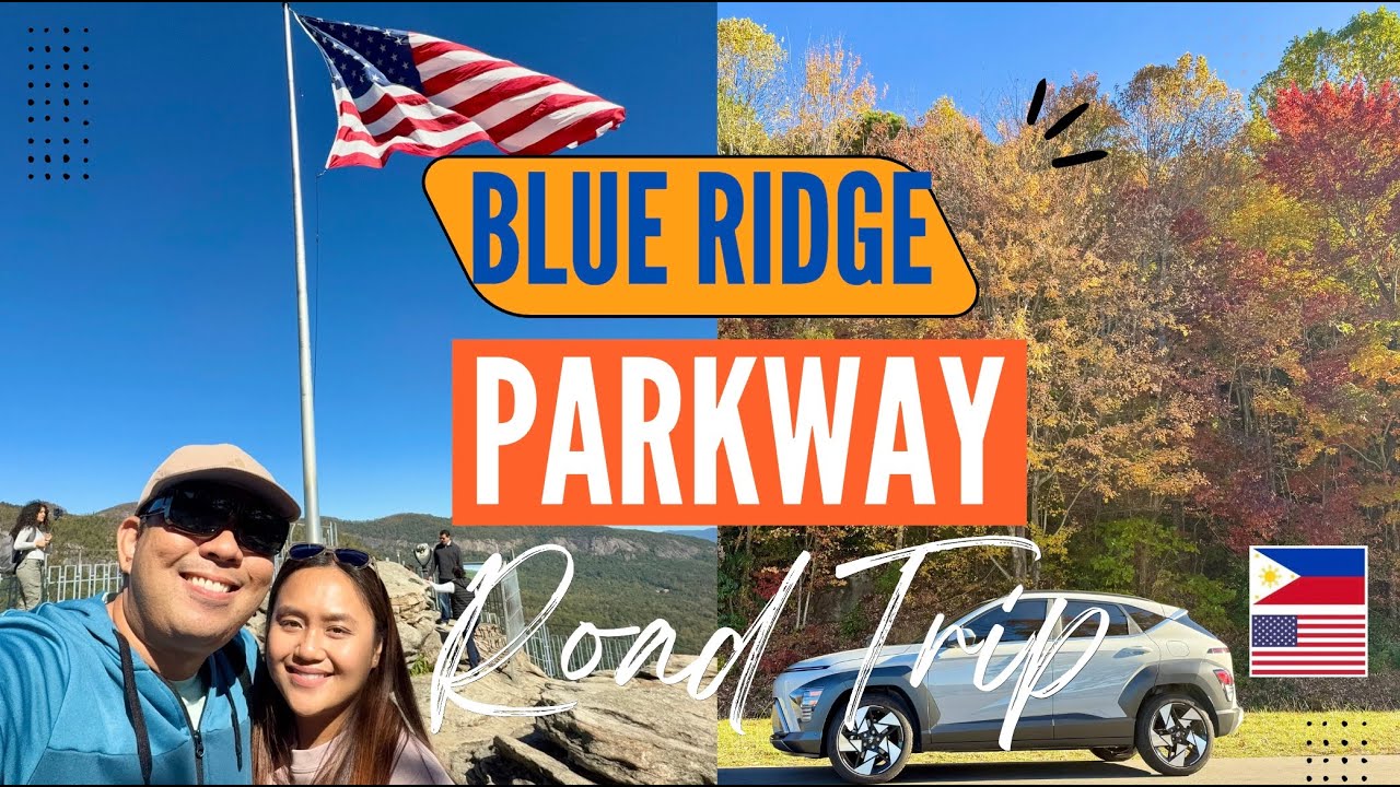 Leaf Peeping sa Asheville North Carolina 4K | Roadtrip | Filipino USRN Travel Vlog | Buhay America