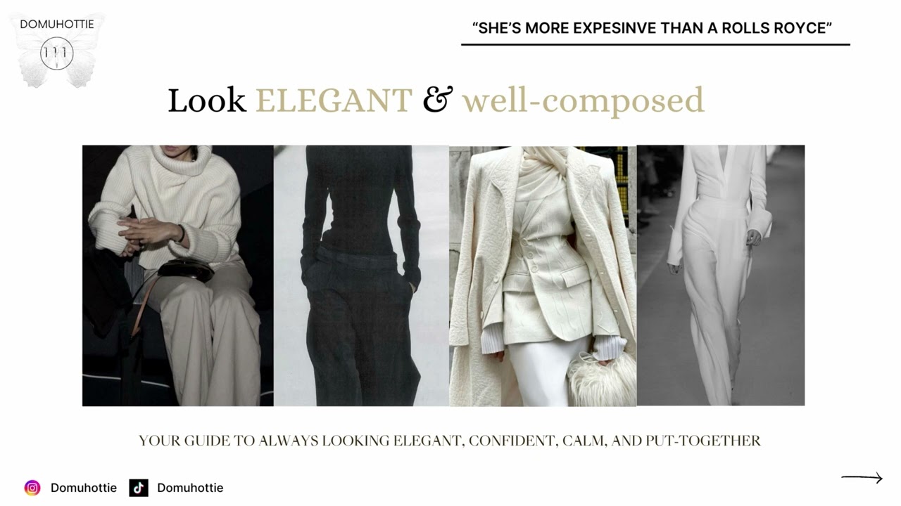 Effortlessly elegant and put together