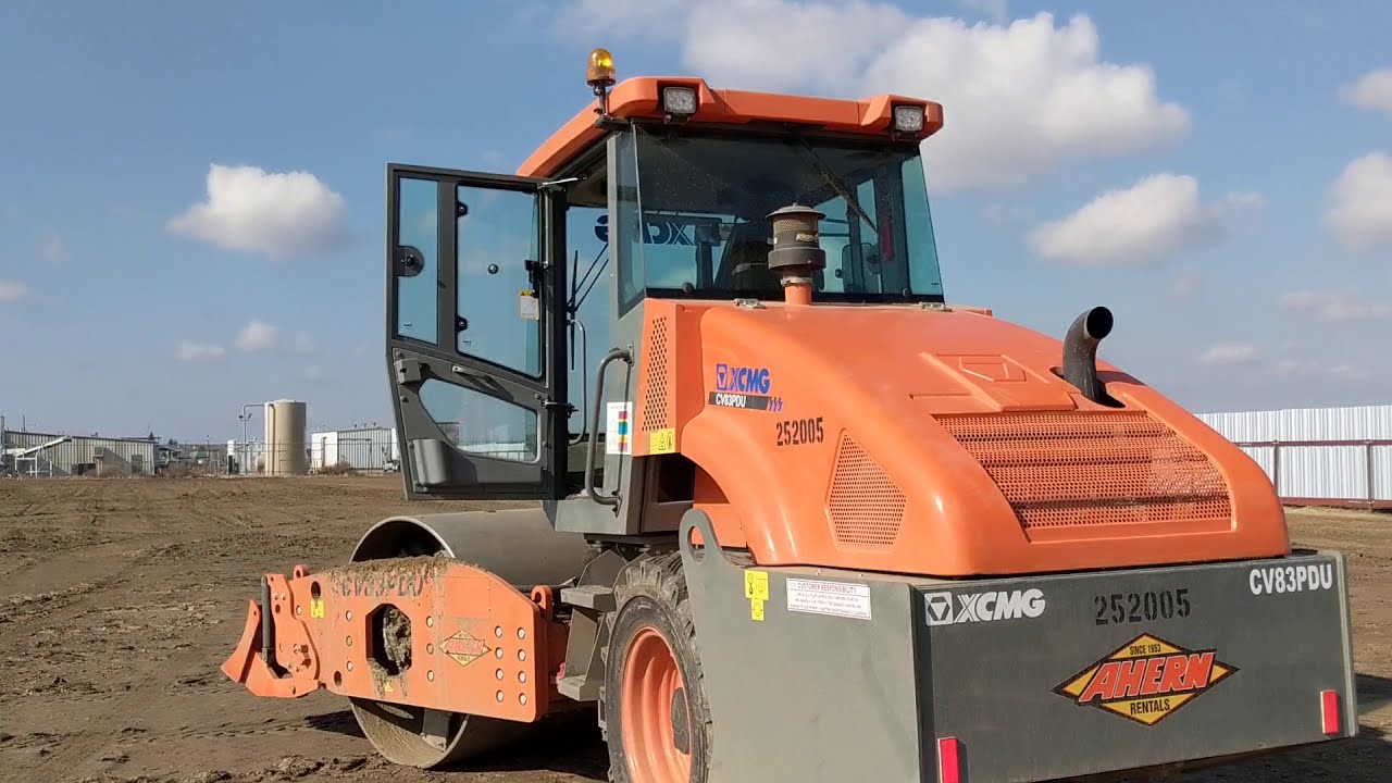 XCMG CV83PDU compaction roller review