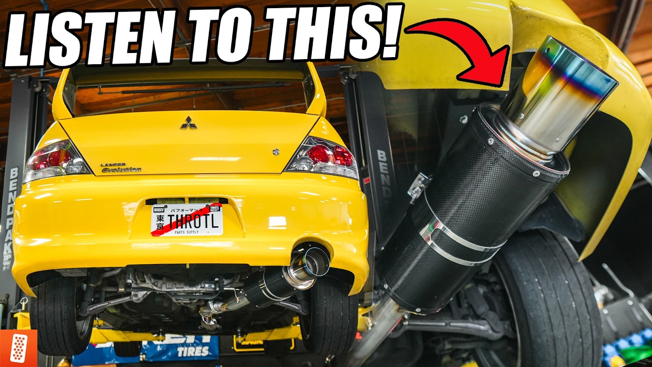 Restoring a Mitsubishi EVO VIII: HKS Exhaust + BC Racing BR Series Coilovers - Part 2