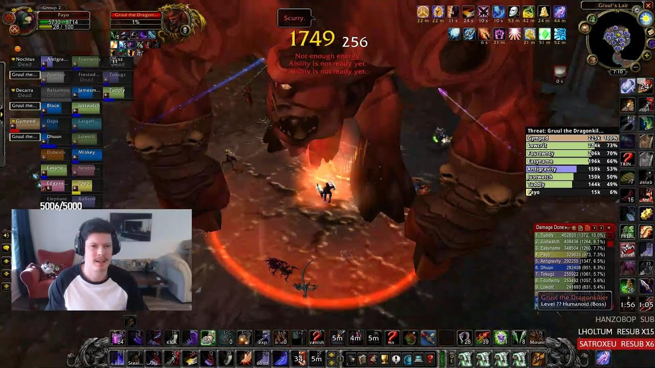 Payo - Gruul the Dragonkiller - TBC Classic Day 13