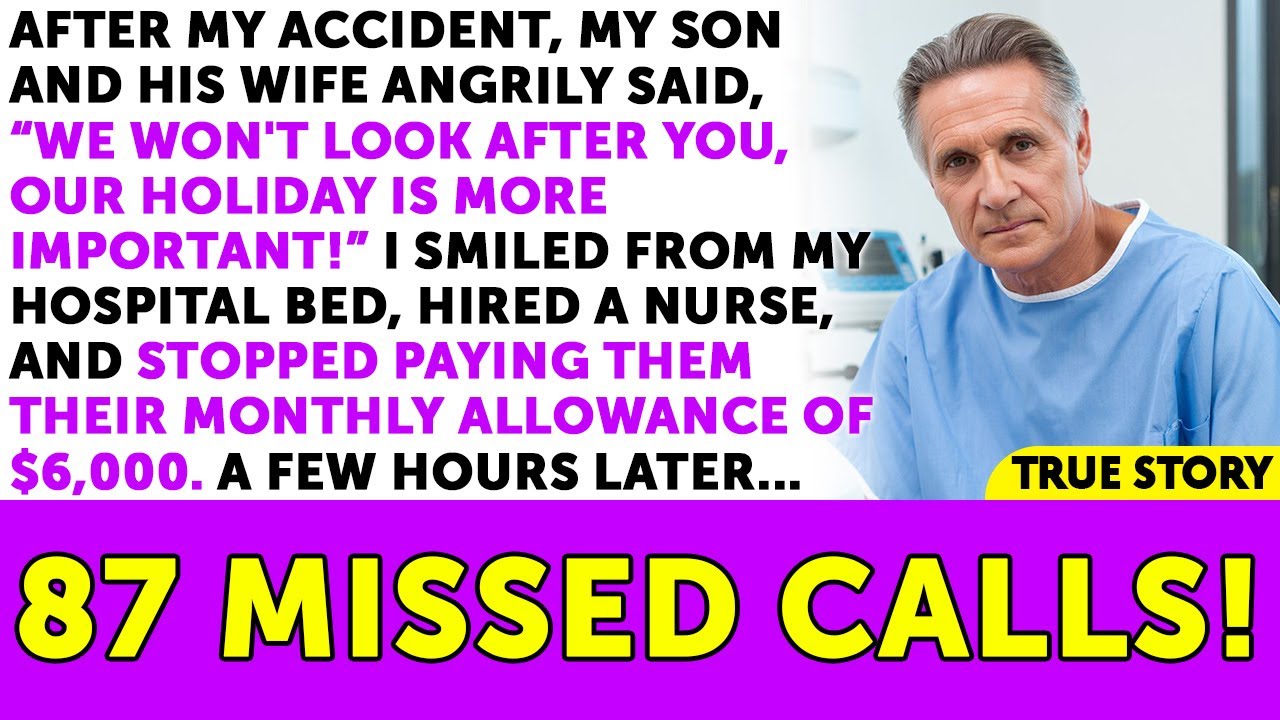 My Son Disowned Me After My Accident — His Shock Was Priceless When I Canceled The Payments