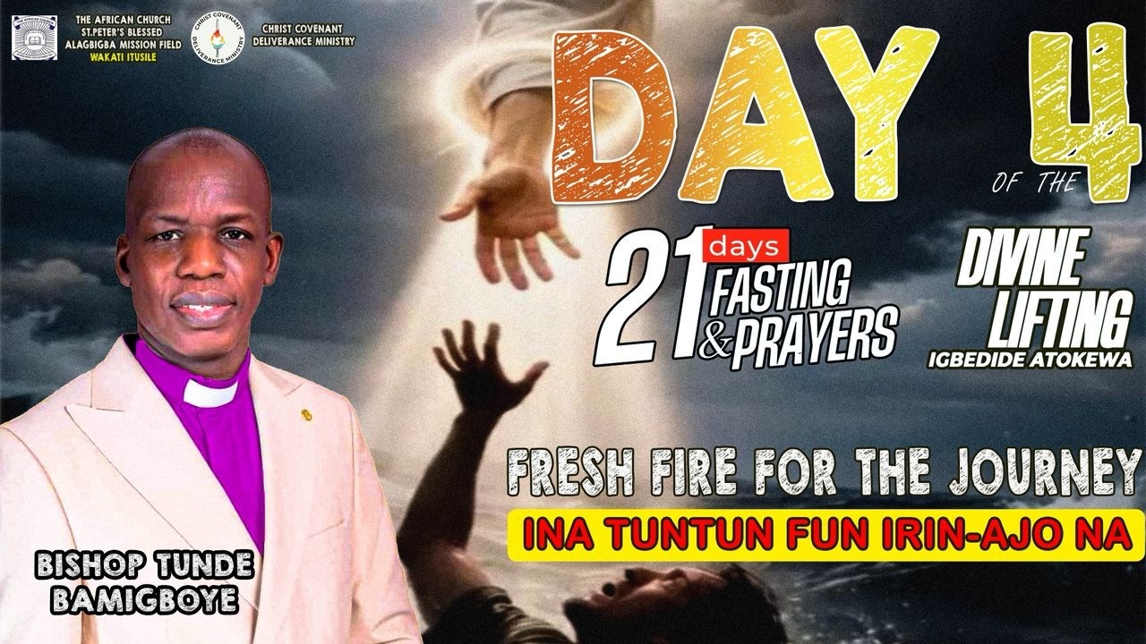 21DAYS FASTING AND PRAYER - DAY 4 (MORNING SECTION) II BISHOP TUNDE BAMIGBOYE || 12.02.26