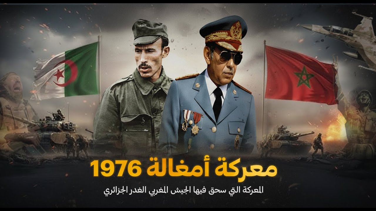 وثائقي معركة أمغالة 1976 | كيف سحق الحسن الثاني الغدر الجزائري وجعل الصحراء المغربية مقبرة لهم !!