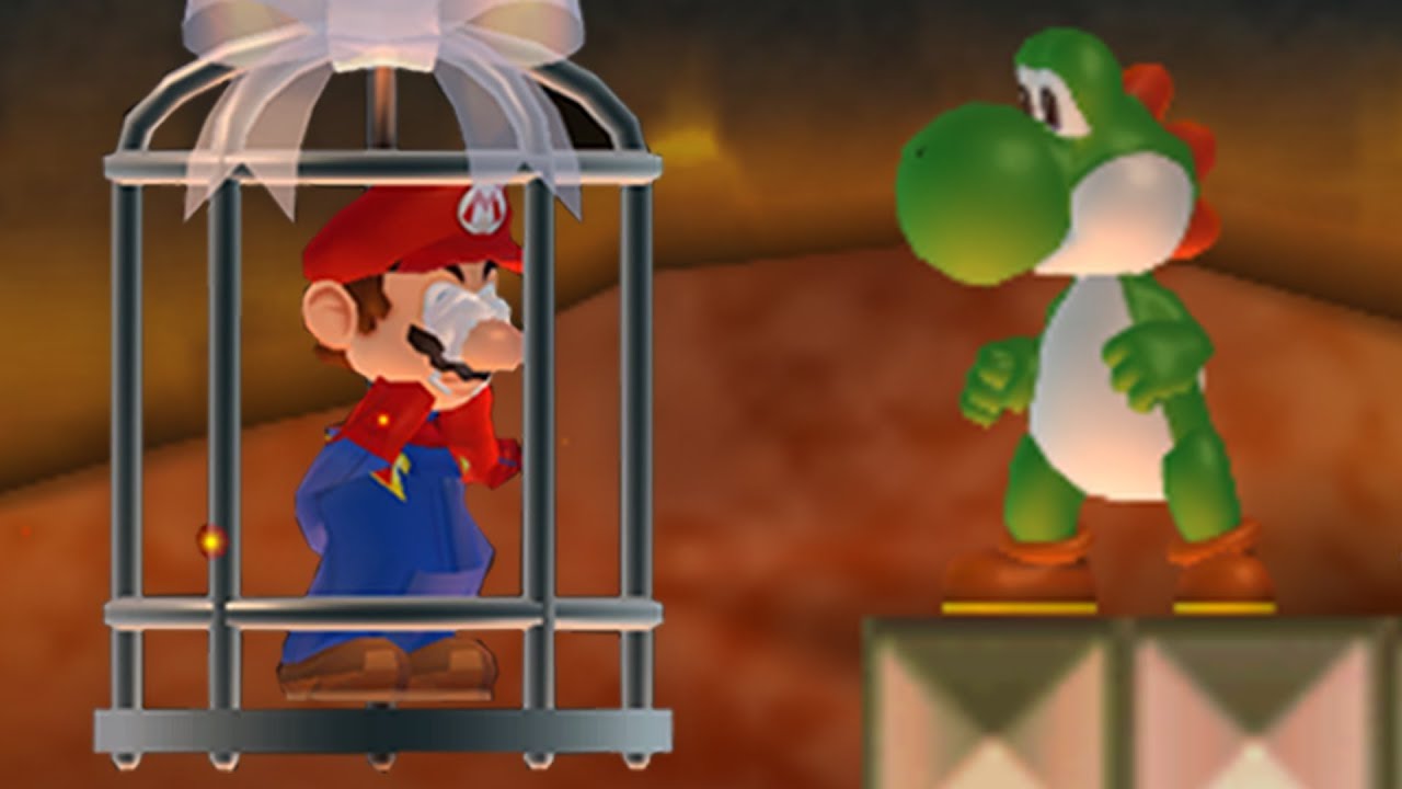 New Super Mario Bros. Wii - Yoshi wants to rescue Mario
