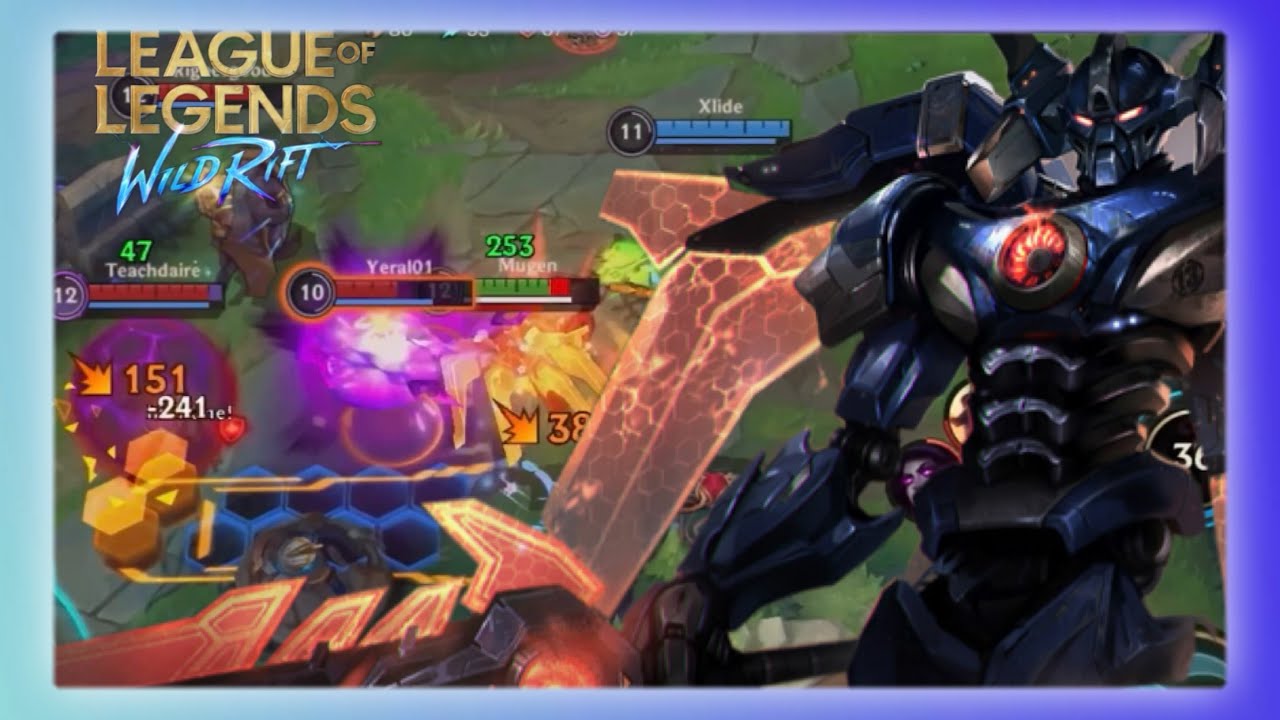 MECHA AATROX IS AWESOME | WILD RIFT | GAMEPLAY