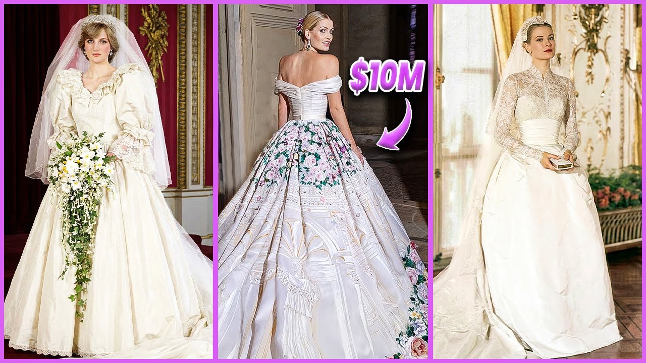 Top 21 Most Beautiful Royal Wedding Dresses in History!