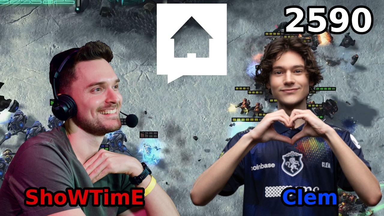 MAL WIEDER EIN REMATCH - 🇩🇪 ShoWTimE (P) vs 🇨🇵 Clem (T) - HomeStory Cup XXIX - Starcraft 2 - 2590