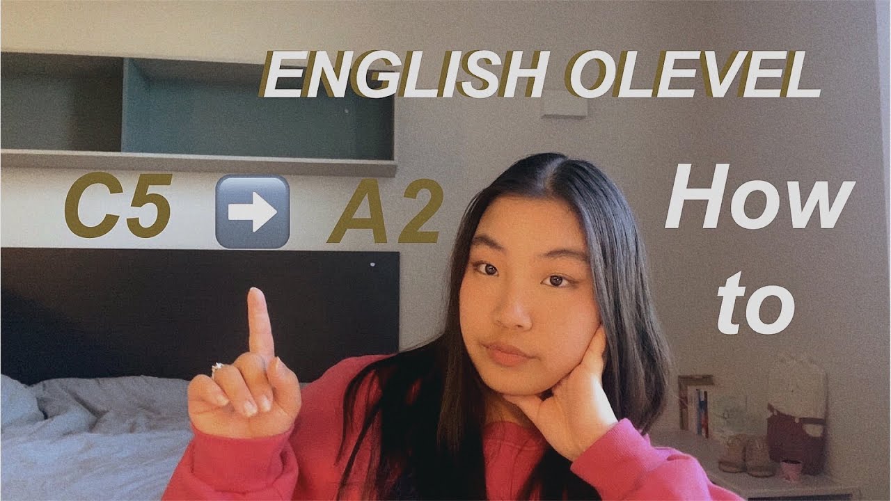 how to get A distinction for english| GCE Olevel tips🍒
