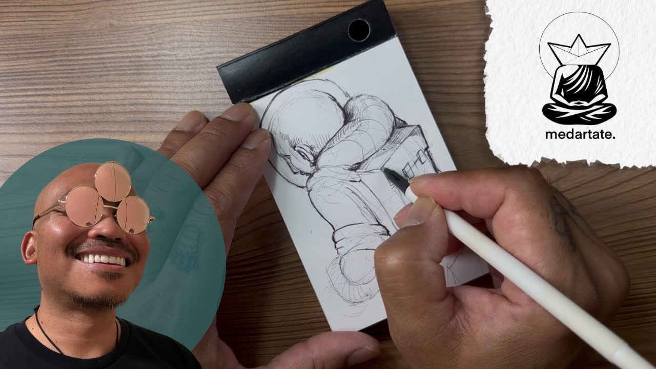 How I draw a character freestyle everyday. Ep.1 