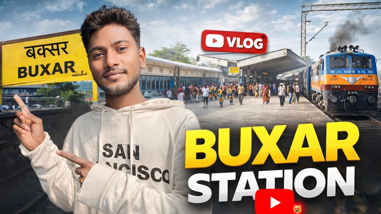 आज के वीडियो में, मैं आपको बक्सर रेलवे स्टेशन का पूरा नजारा कराऊंगा।🙌