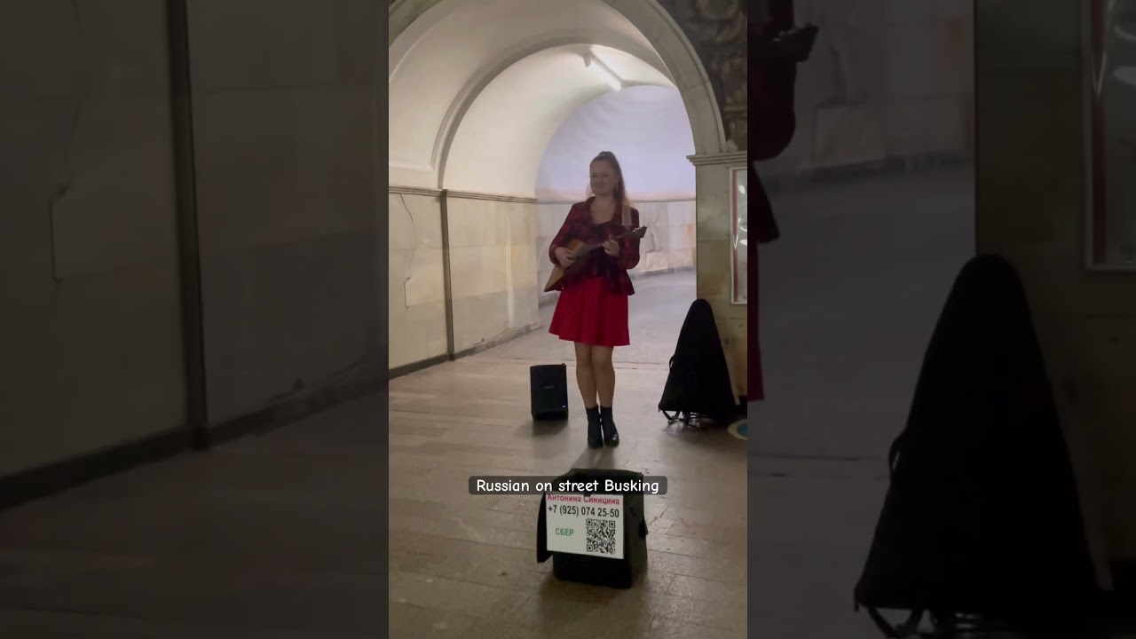 Russin Street Busking #russia #moscow #streetbusker #dotmandala #travel