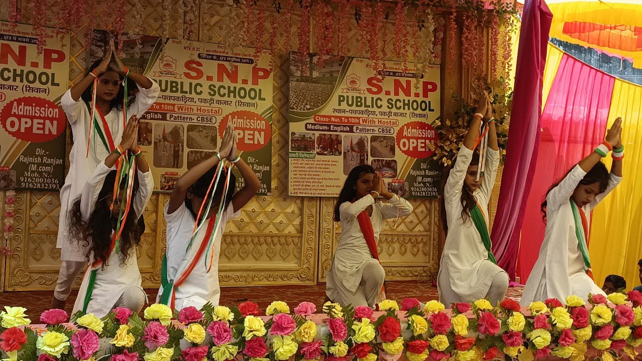 ek tera naam hai sacha|by S.N.P PUBLIC SCHOOL PACHPAKARIYA(ABCD2)DANCE PERFORMANCE,INDEPENDENCE DAY.