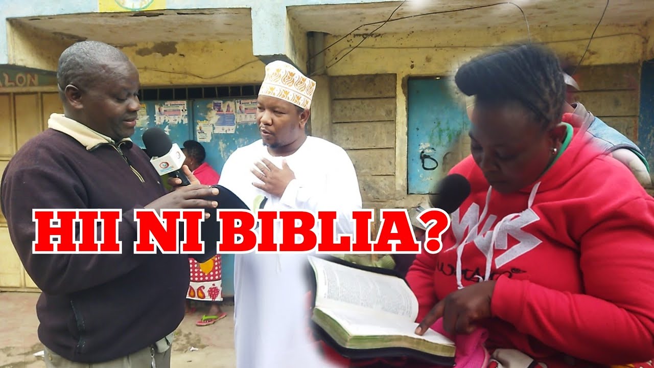 MUUZA MAYAI AISHANGAA BIBLIA KUMWITA YESU MTUME