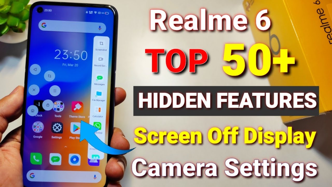 Realme 6 tips & tricks | top 50+ hidden features | Realme 6 Camera settings