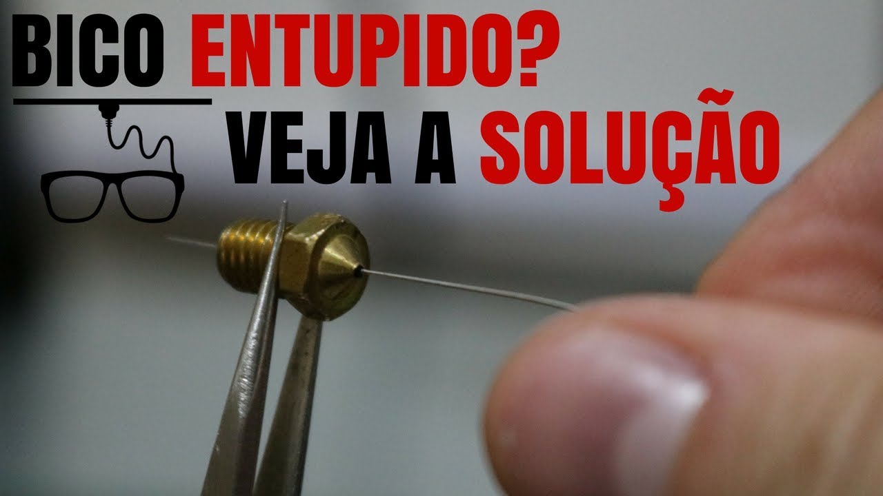 Como desentupir um bico (Nozzle) de Impressora 3D?