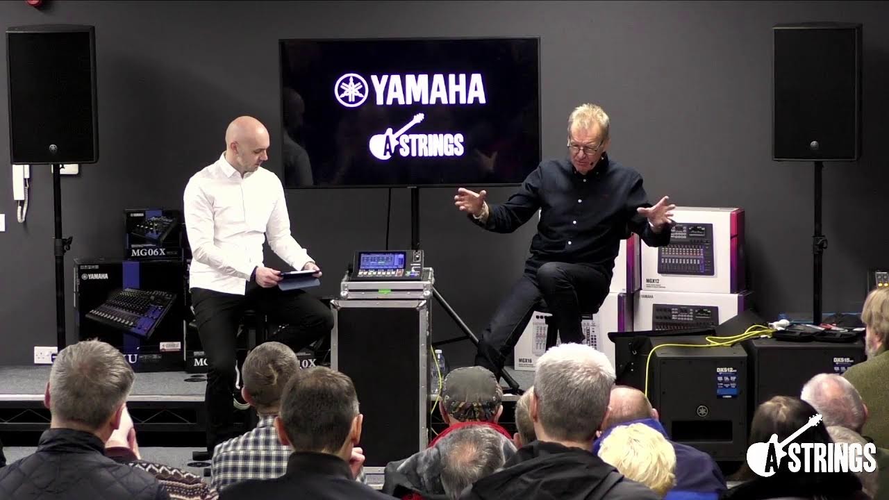 A Strings & Yamaha представляют: Мастер-класс по живому звуку с Энди Мэем.
