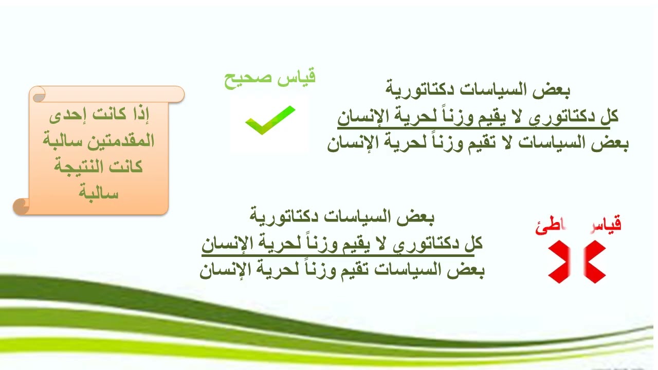القاعدة الثالثة من القواعد العامة للقياس