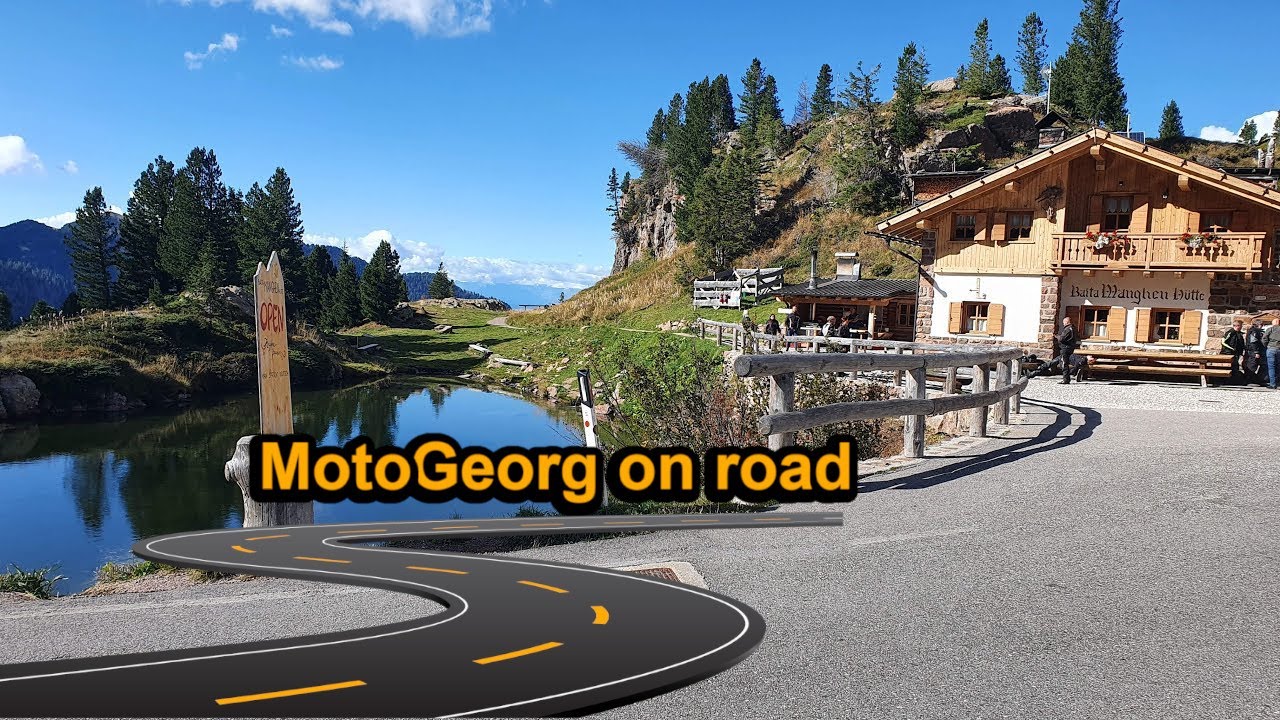 Manghenpass / Passo Manghen - einer der schwersten Pässe im Alpenraum - Alpenpässe mit dem Motorrad