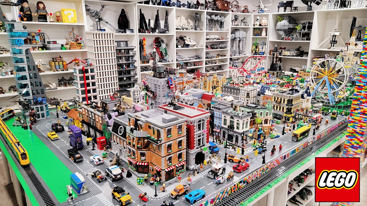 ПОЛНЫЙ ОБЗОР КОМНАТЫ LEGO! ДЕКАБРЬ 2021