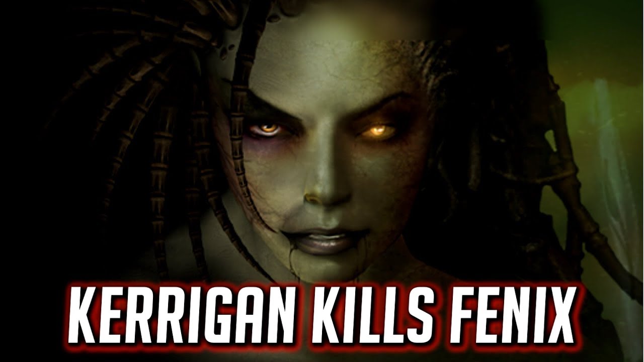 Kerrigan Kills Fenix (and Raynor Vows to Kill Her) - Starcraft Remastered